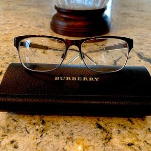 Burberry Glasses Brushed Brown